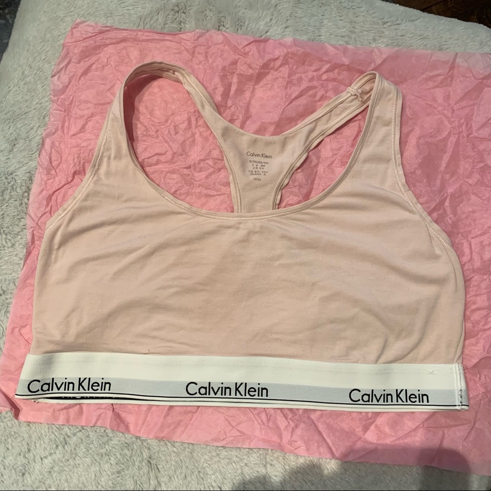Calvin Klein Modern Cotton Unlined Plus Size Bralette